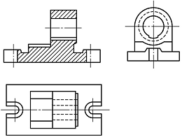 鈑金加工剖視圖怎樣理解，剖視工程圖怎么看